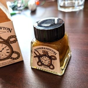 New Windsor & Newton Gold Ink